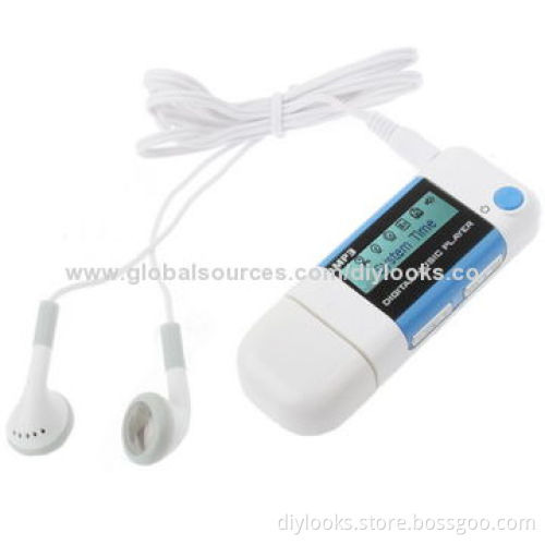 8GB MP3 Player with USB Port, FM Radio and LCD Screen